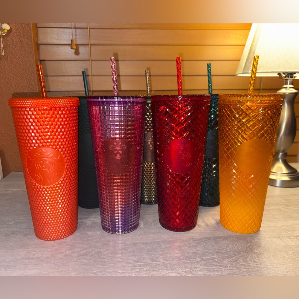 Starbucks Vibrant Textured Tumblers Set